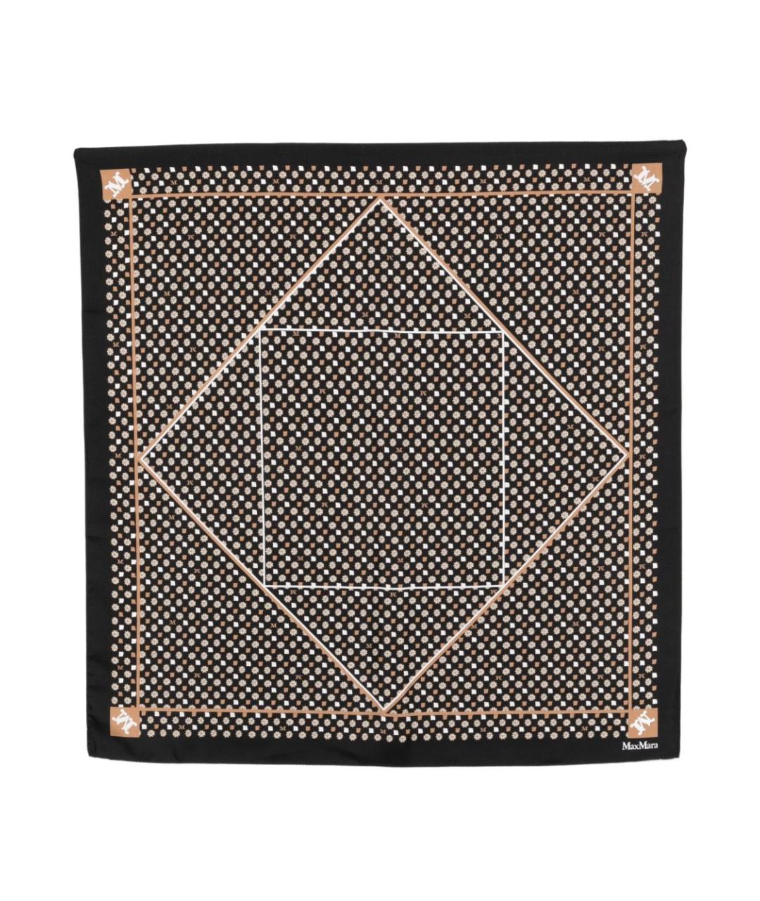 MAX MARA Мульти шелковый платок, фото 1