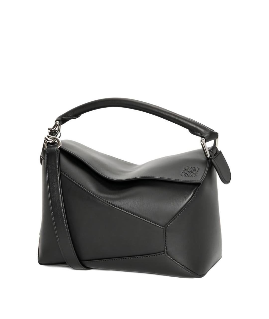 LOEWE Серая кожаная сумка через плечо, фото 2