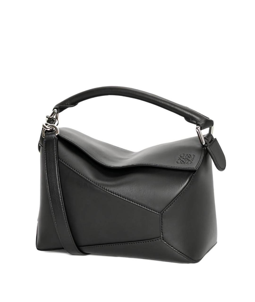 LOEWE Серая кожаная сумка через плечо, фото 1
