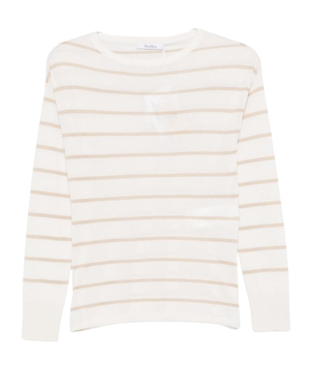 MAX MARA Бежевый кашемировый джемпер / свитер, фото 1