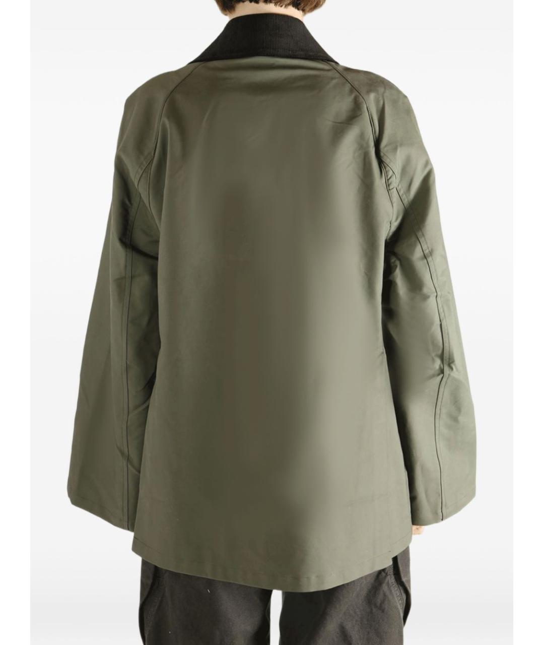 TOTEME Хаки хлопковая куртка, фото 3