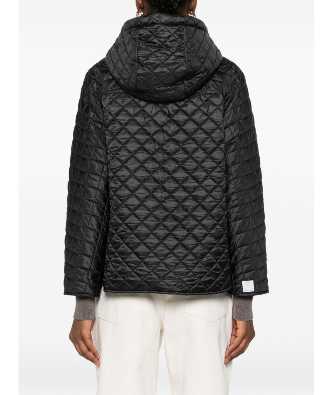 MAX MARA Черная полиэстеровая куртка, фото 3