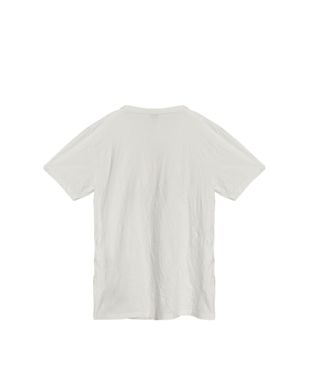 LOEWE Белая хлопковая футболка, фото 2