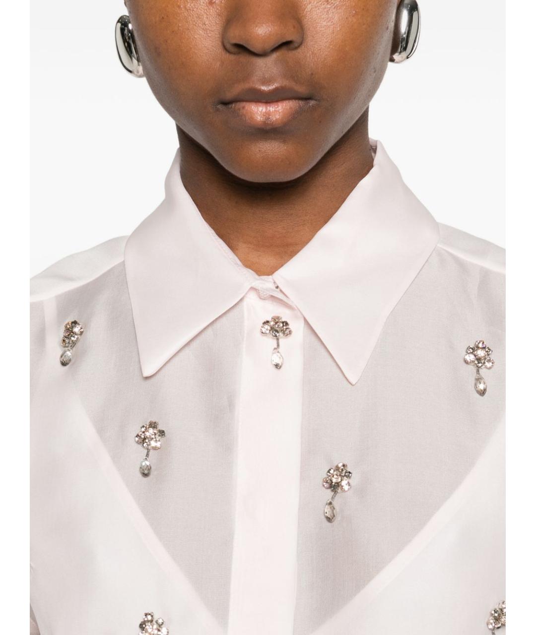 MAX MARA Розовая рубашка, фото 4