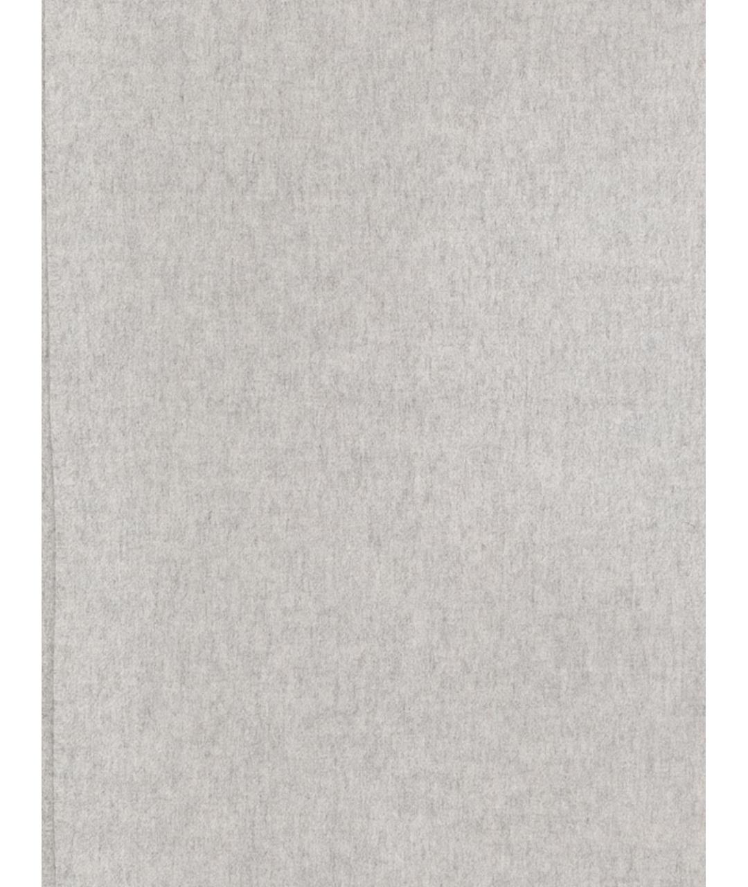 MAX MARA Серый кашемировый шарф, фото 3