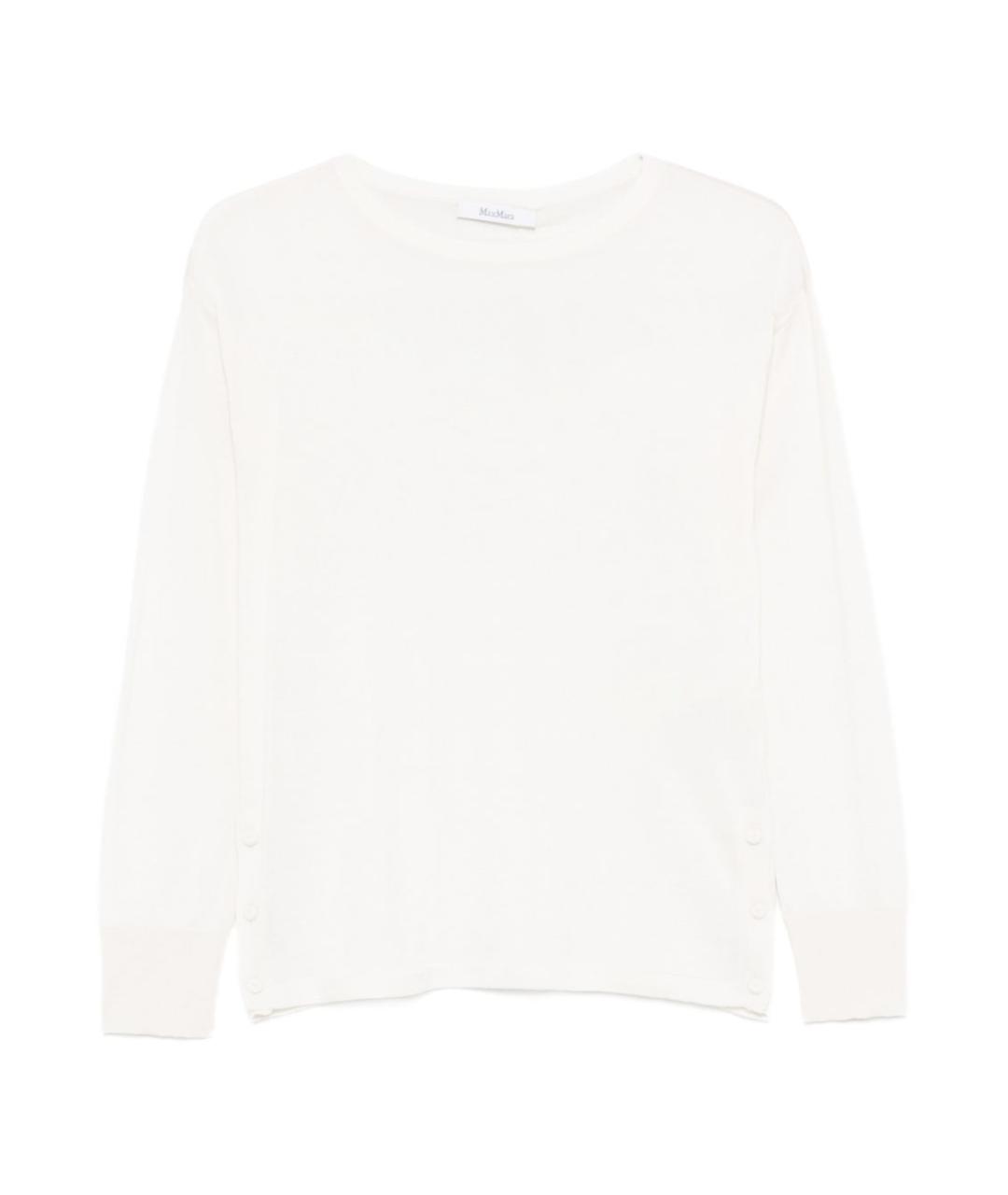 MAX MARA Бежевый кашемировый джемпер / свитер, фото 1