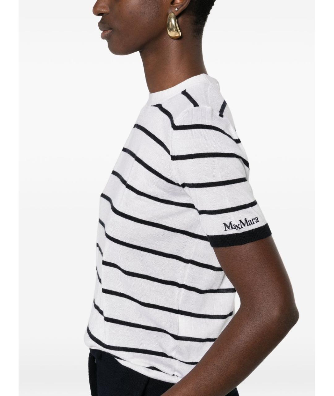 MAX MARA Мульти кашемировая футболка, фото 3