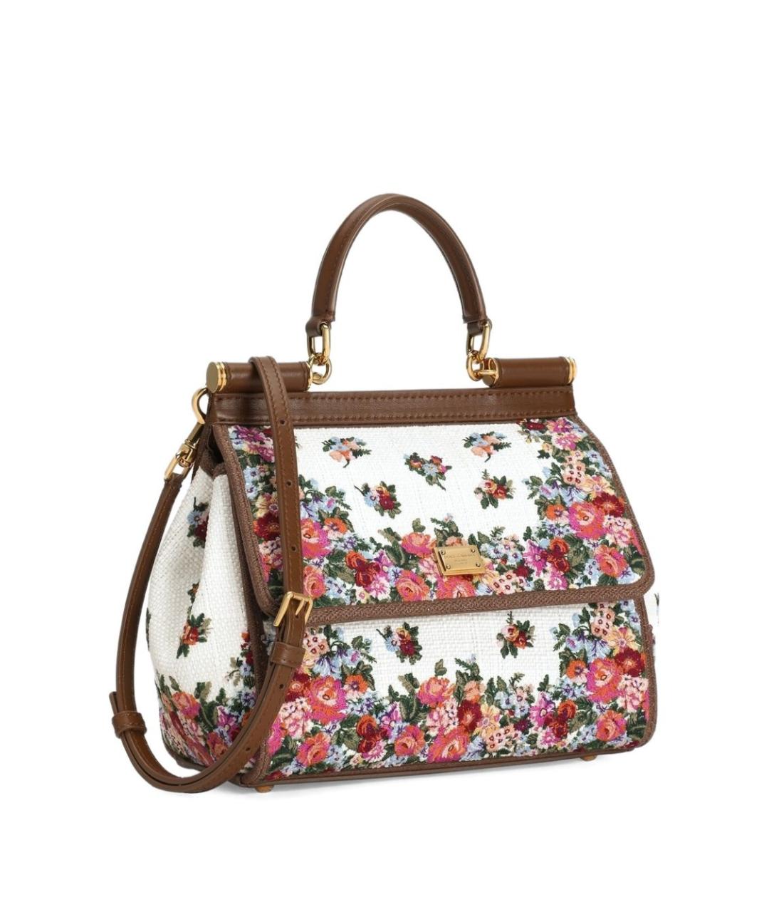 DOLCE&GABBANA Мульти тканевая сумка тоут, фото 4