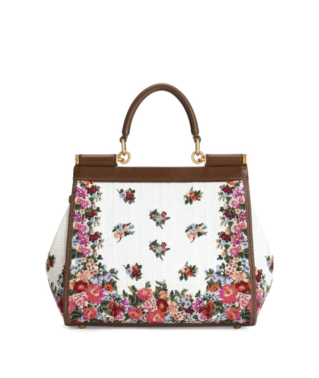 DOLCE&GABBANA Мульти тканевая сумка тоут, фото 5