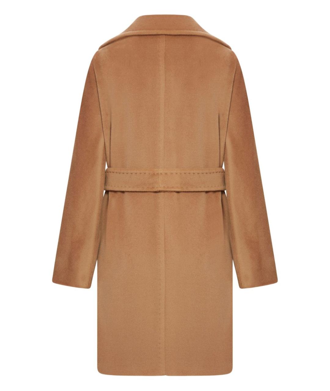 MAX MARA Бежевое шерстяное пальто, фото 2