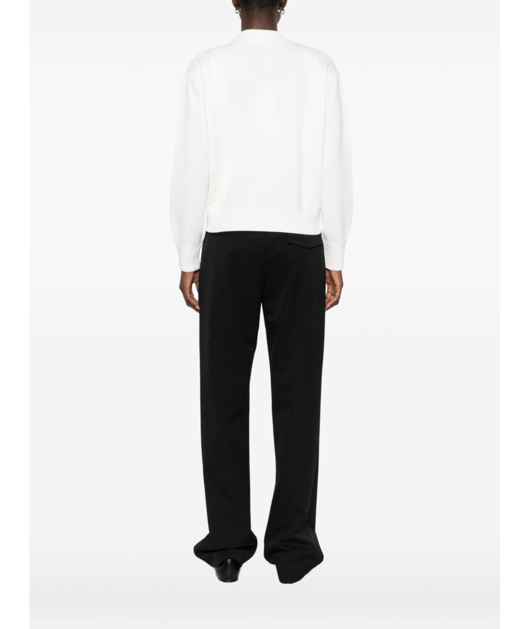 MAX MARA Белый шерстяной кардиган, фото 3