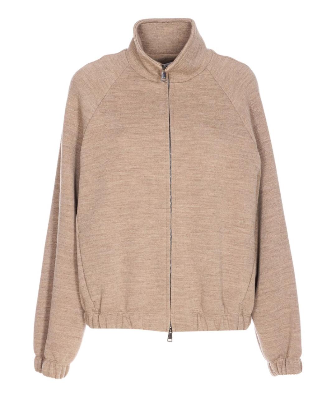 MAX MARA Бежевая шерстяная куртка, фото 1