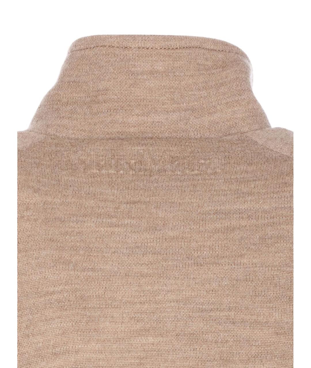 MAX MARA Бежевая шерстяная куртка, фото 2