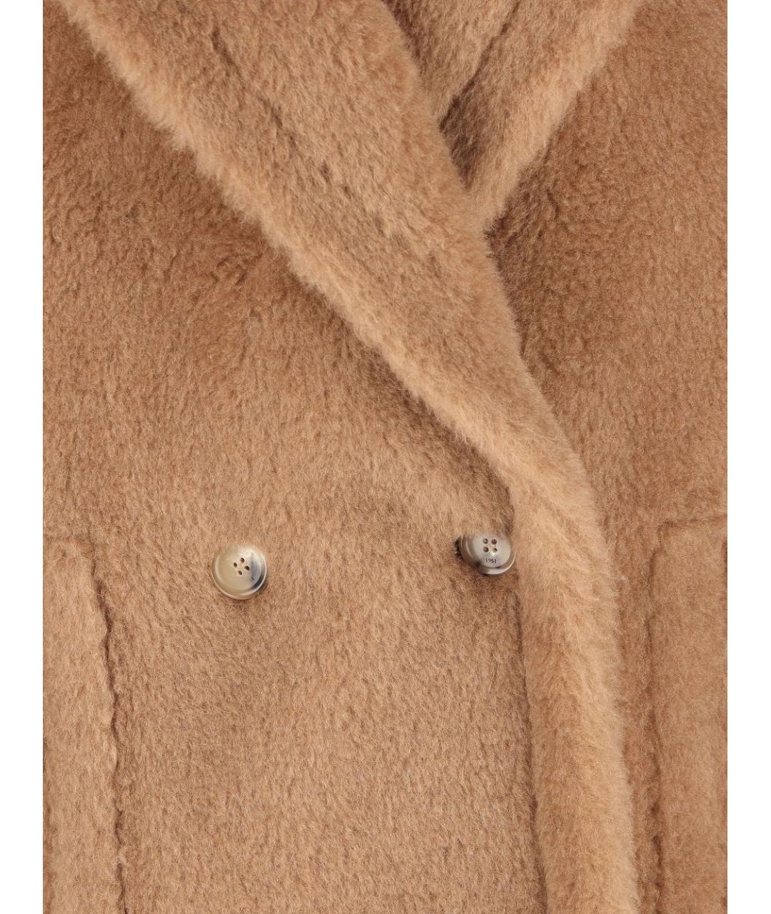 MAX MARA Бежевая шерстяная жилетка, фото 4