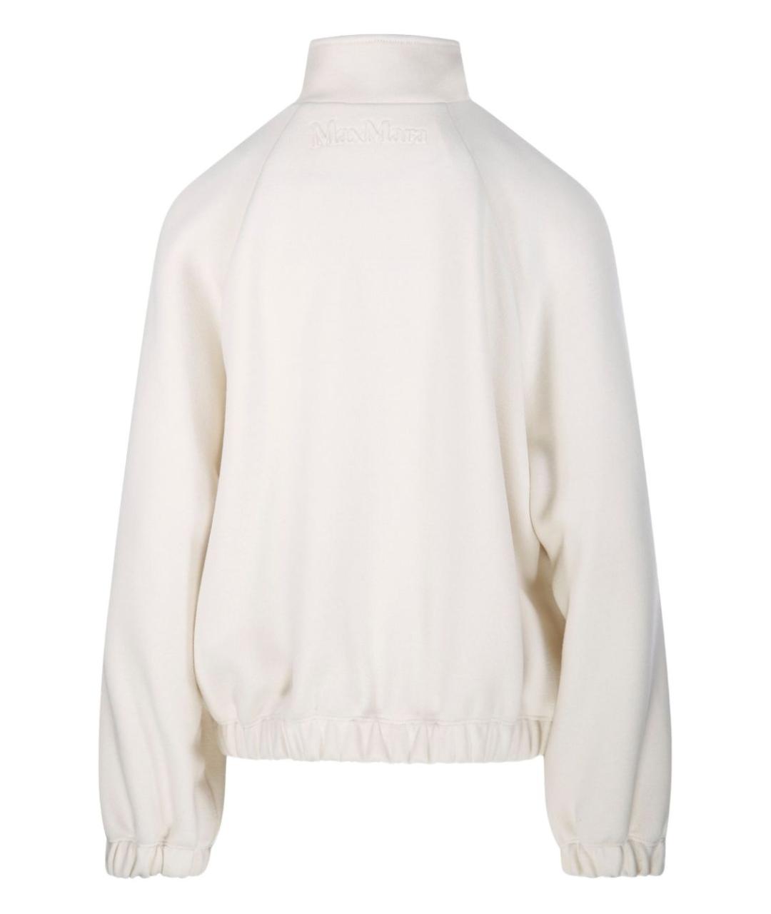 MAX MARA Белая шерстяная куртка, фото 2