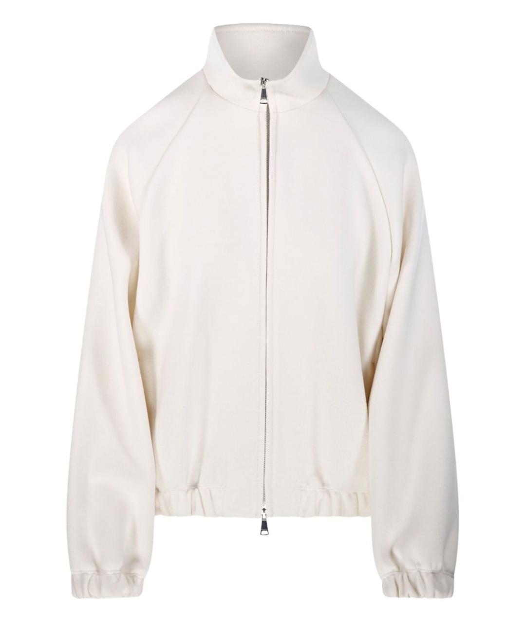 MAX MARA Белая шерстяная куртка, фото 1