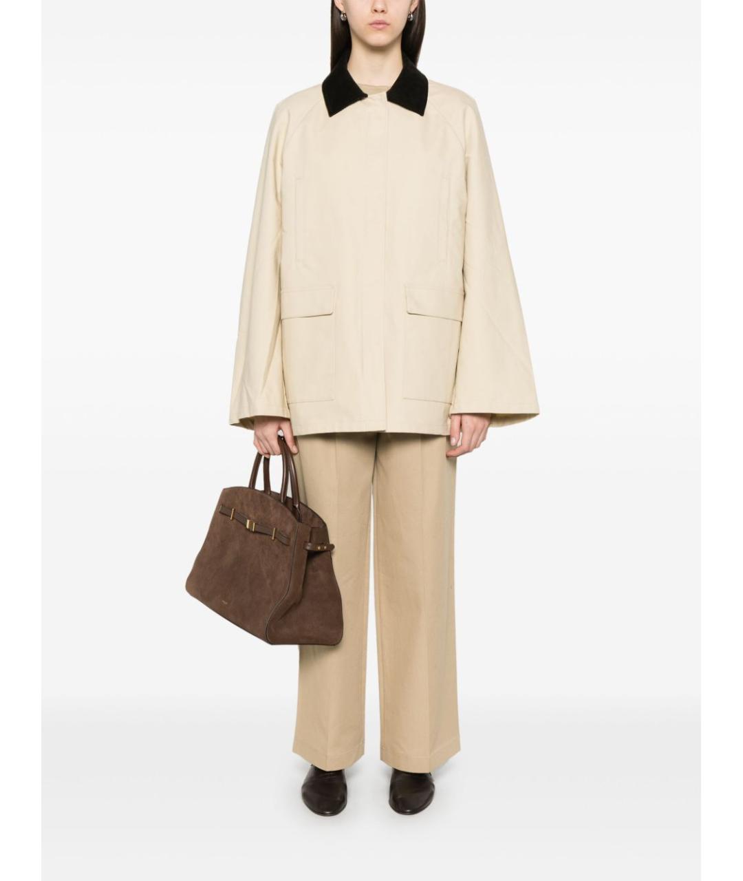 TOTEME Бежевая хлопковая куртка, фото 3