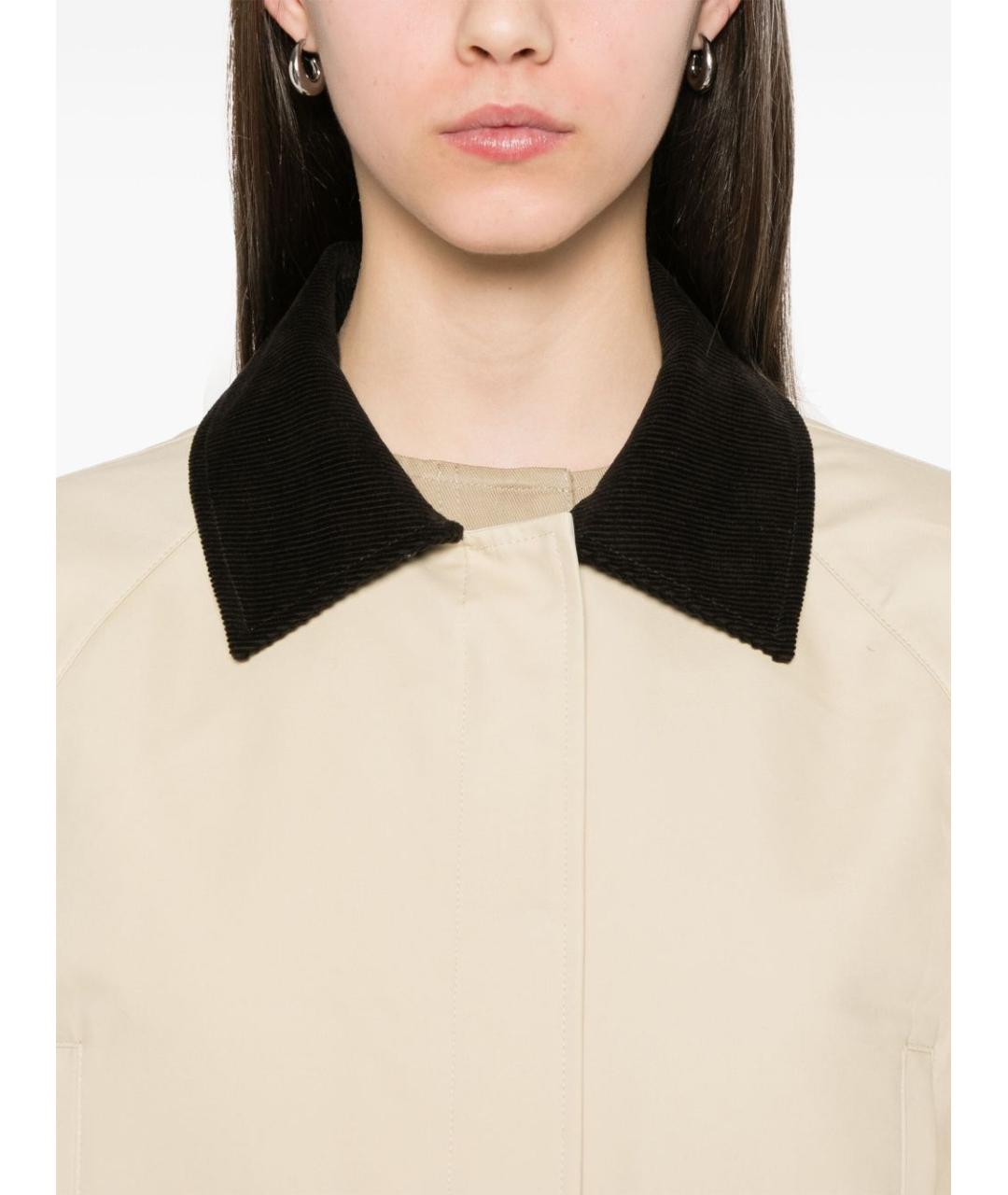 TOTEME Бежевая хлопковая куртка, фото 2