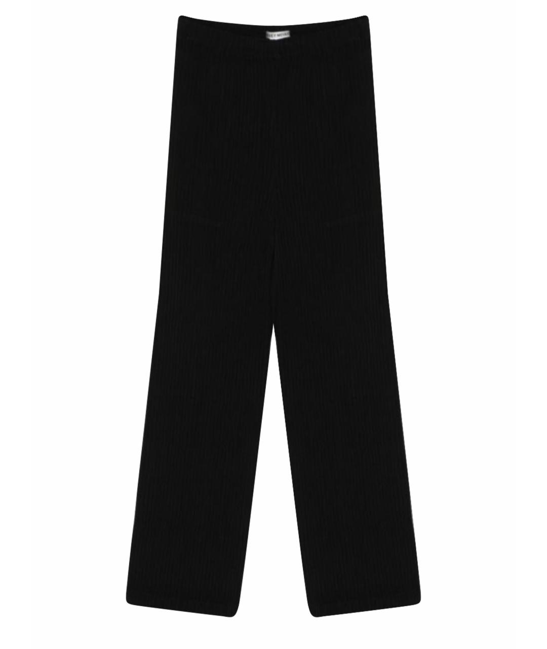 ISSEY MIYAKE Черные прямые брюки, фото 1