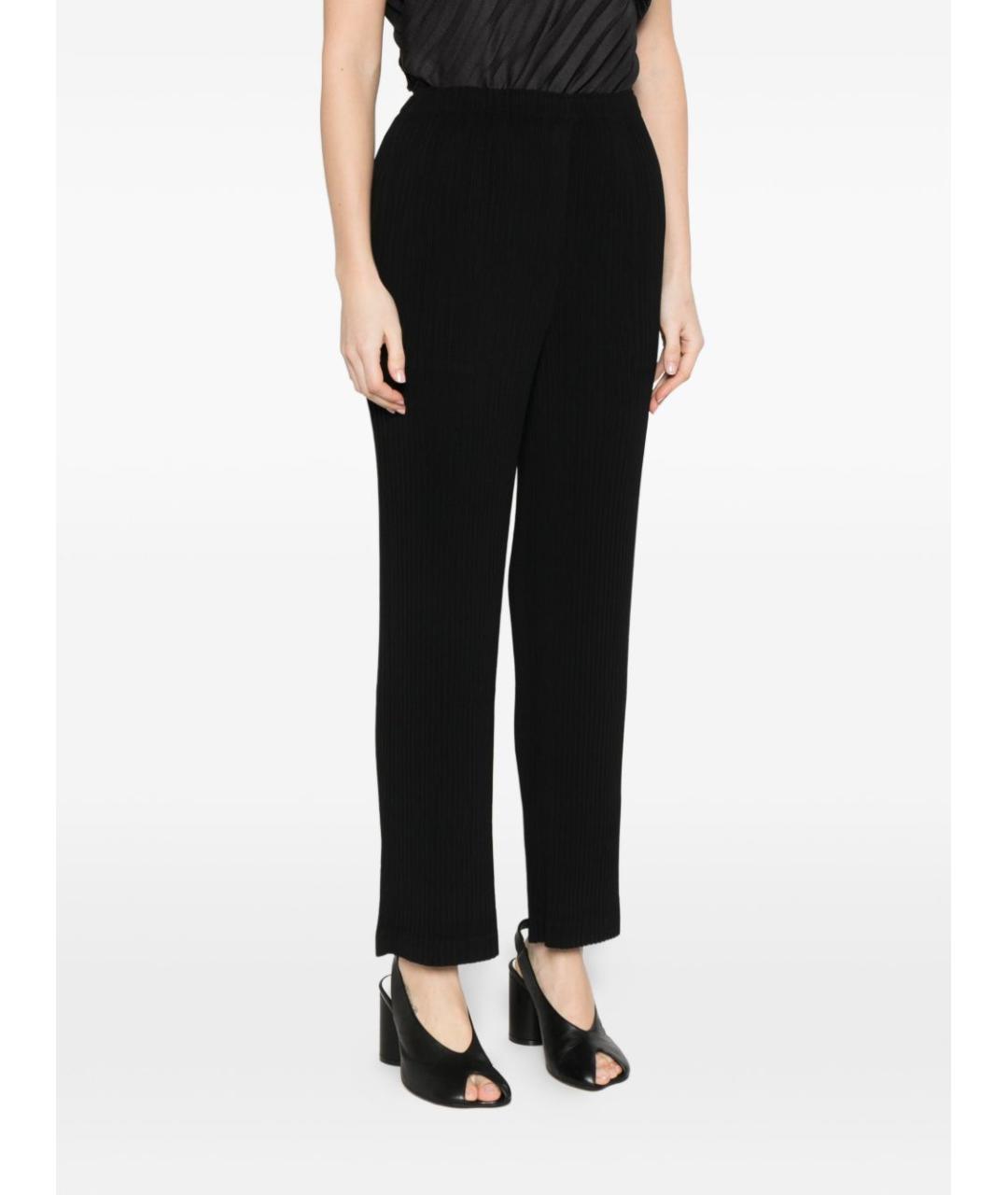 ISSEY MIYAKE Черные прямые брюки, фото 5