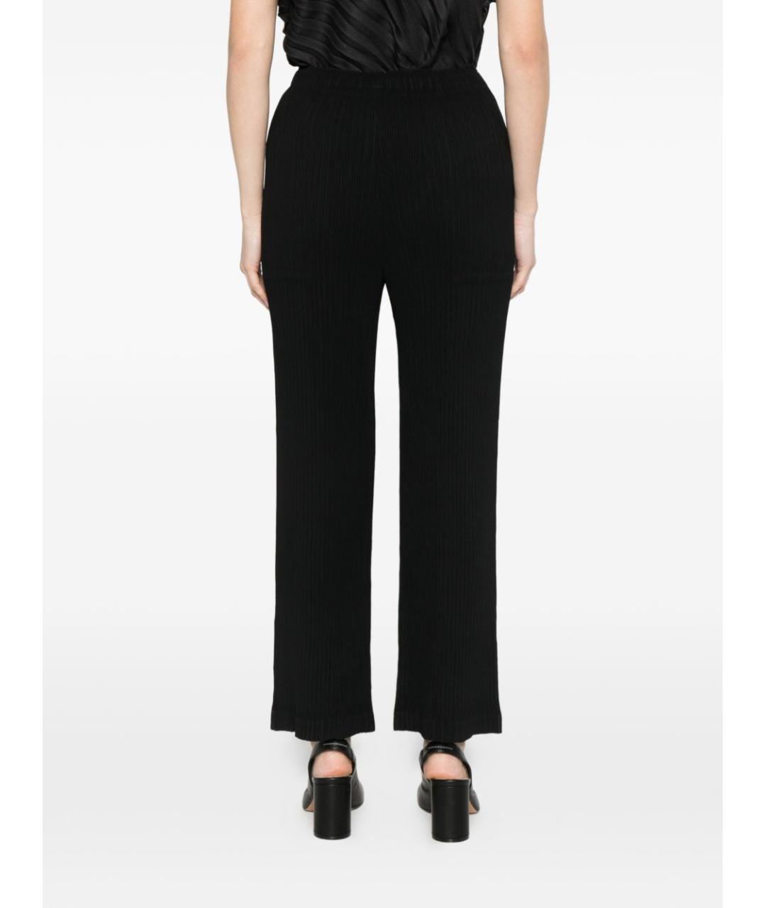 ISSEY MIYAKE Черные прямые брюки, фото 3