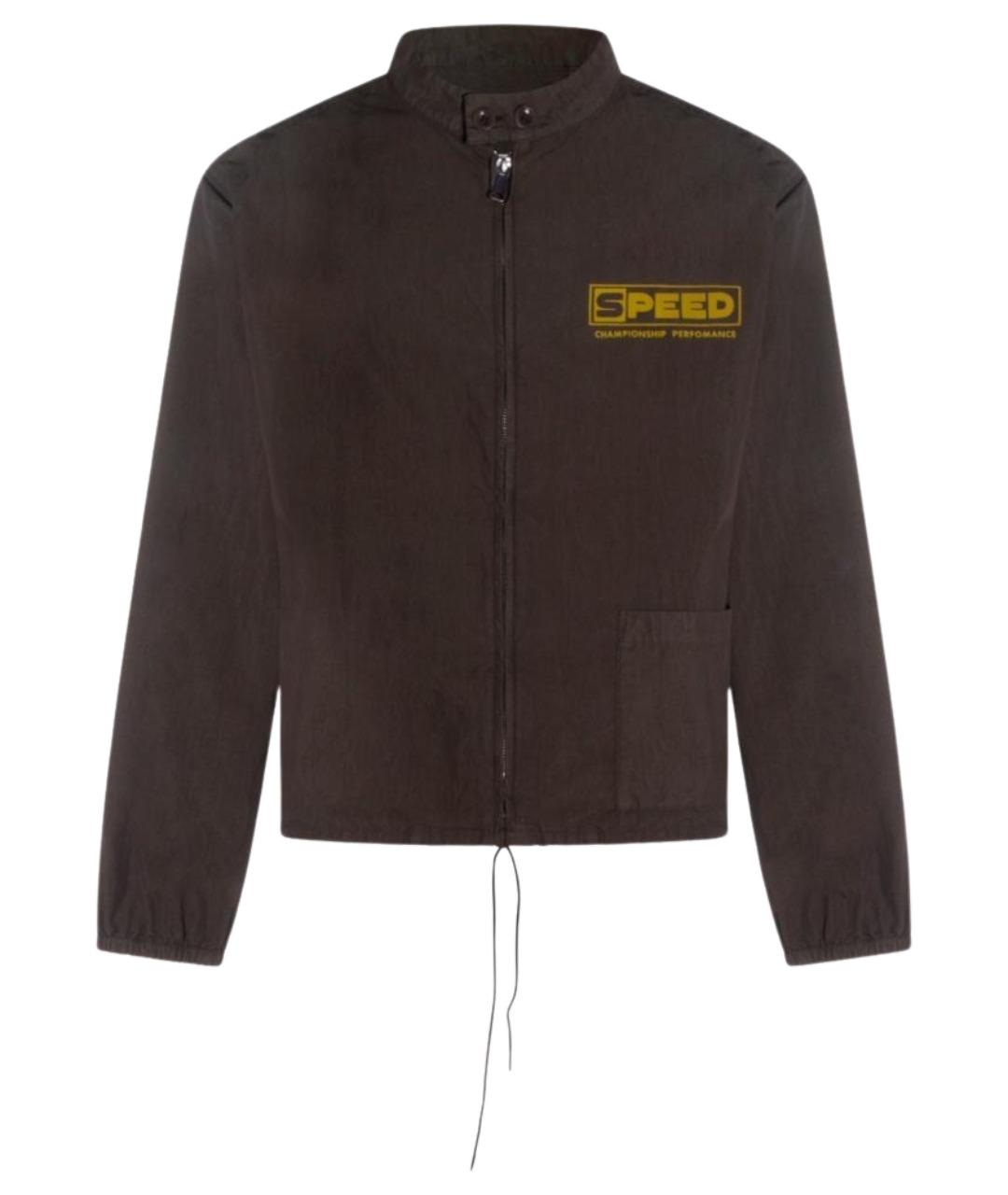 MAISON MARGIELA Коричневая хлопковая куртка, фото 1