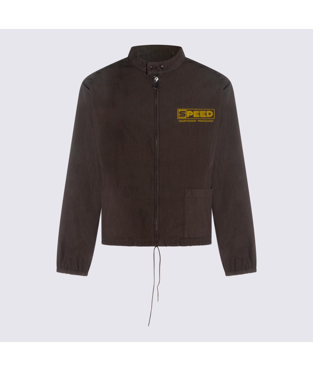 MAISON MARGIELA Коричневая хлопковая куртка, фото 5