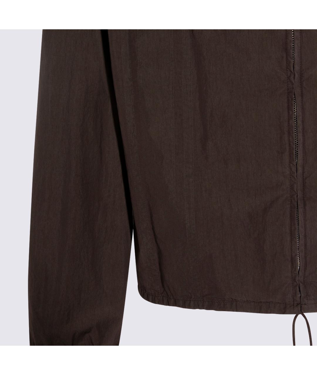 MAISON MARGIELA Коричневая хлопковая куртка, фото 4