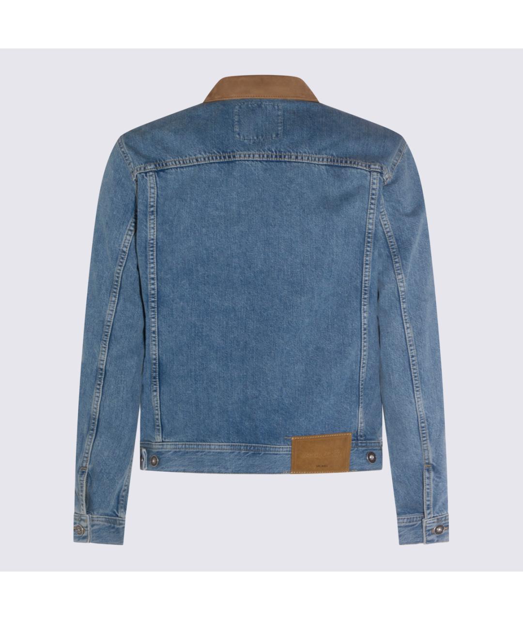 JACOB COHEN Синяя хлопковая куртка, фото 2