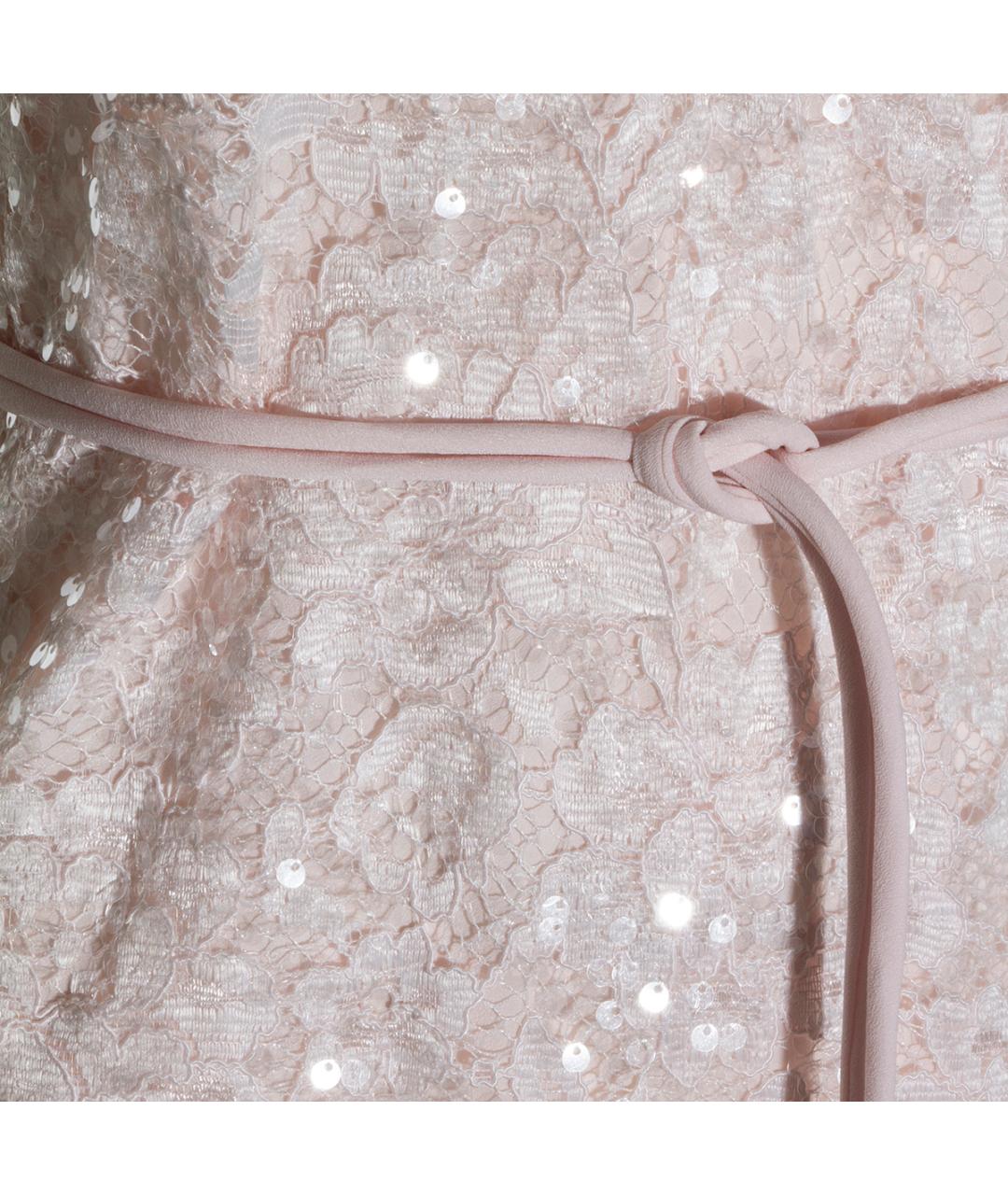 TWIN-SET Розовое вечернее платье, фото 4