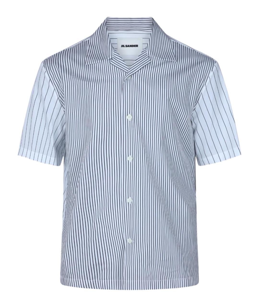 JIL SANDER Голубая хлопковая кэжуал рубашка, фото 1