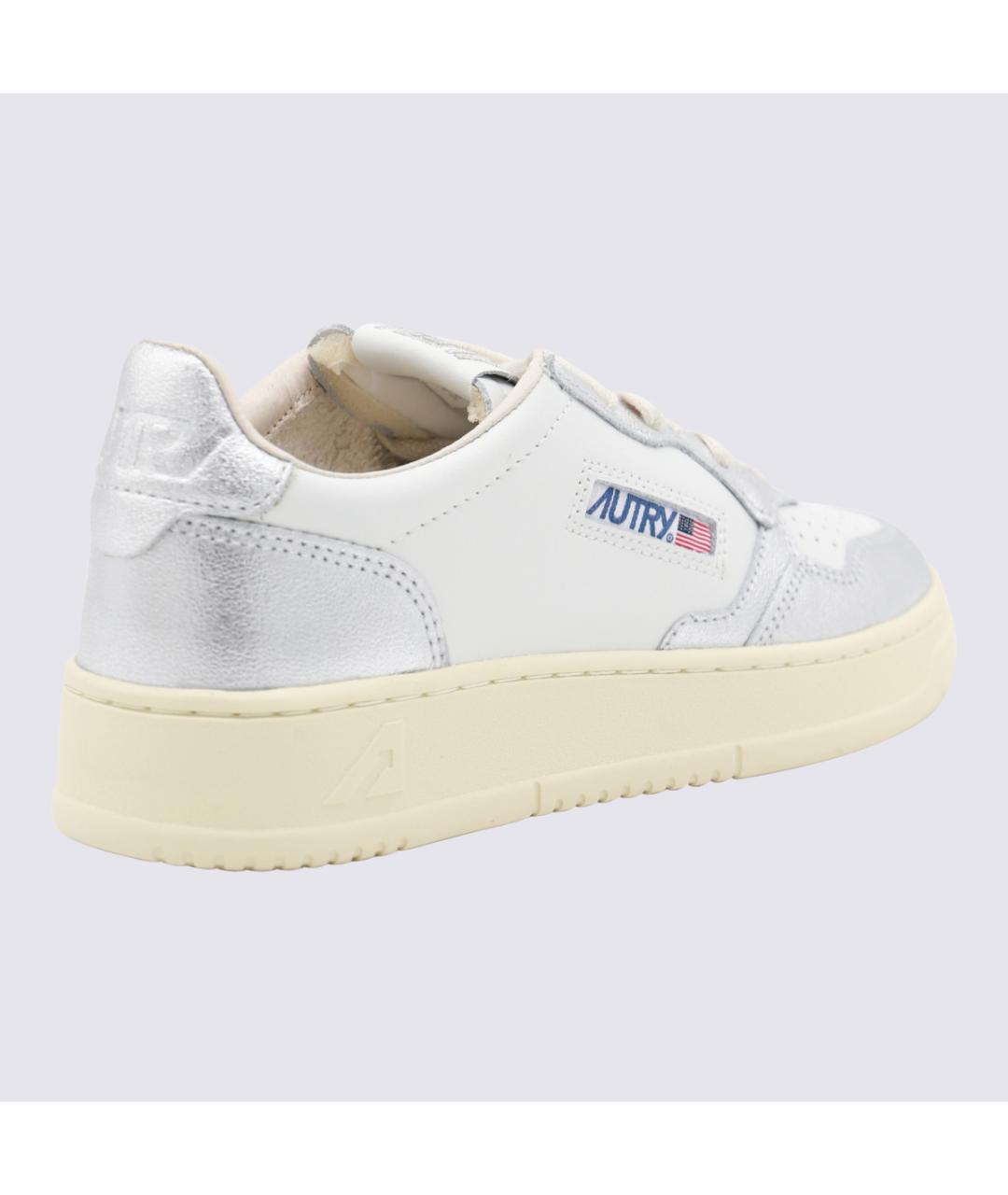 AUTRY Белые кожаные кеды, фото 2