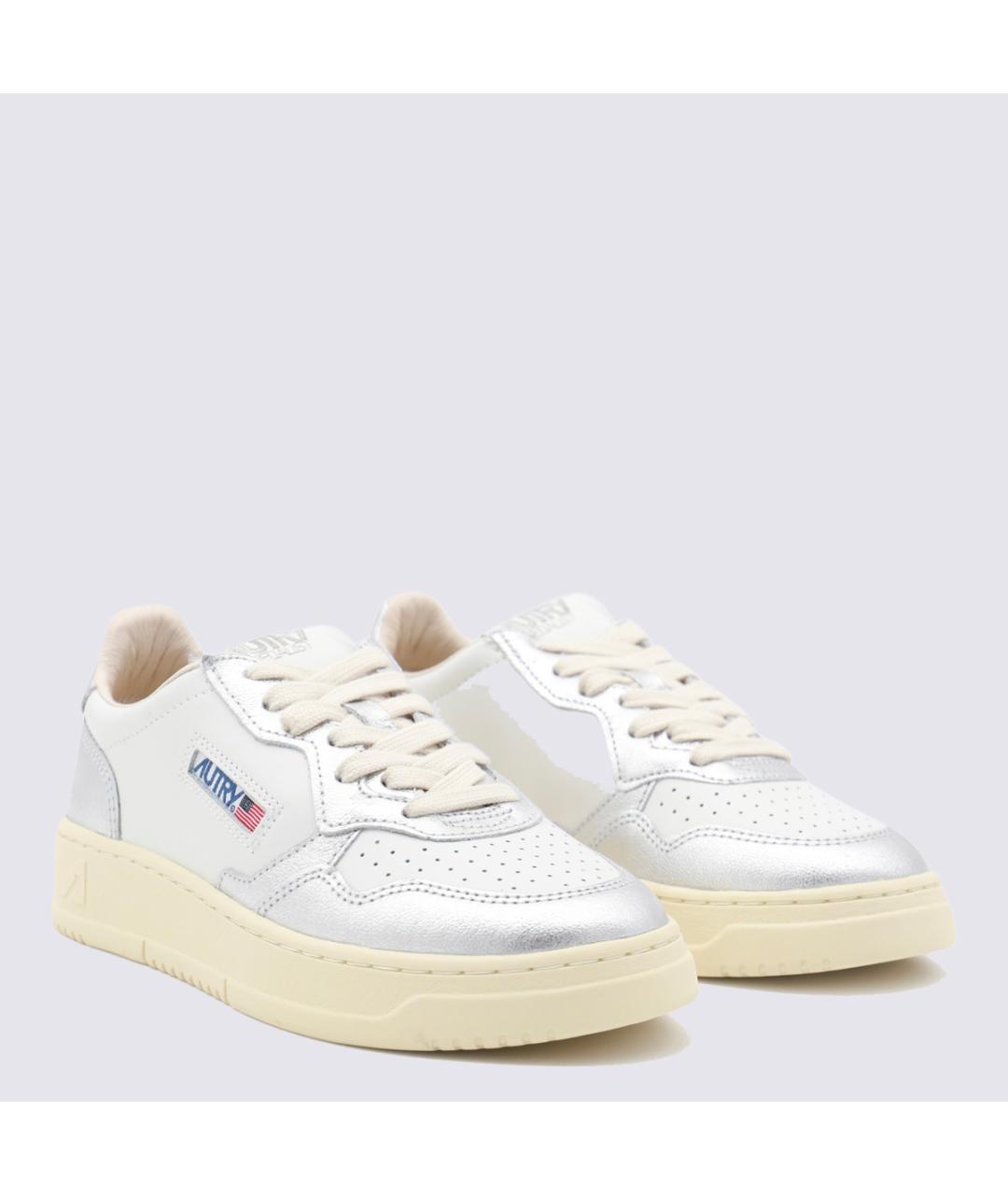 AUTRY Белые кожаные кеды, фото 3