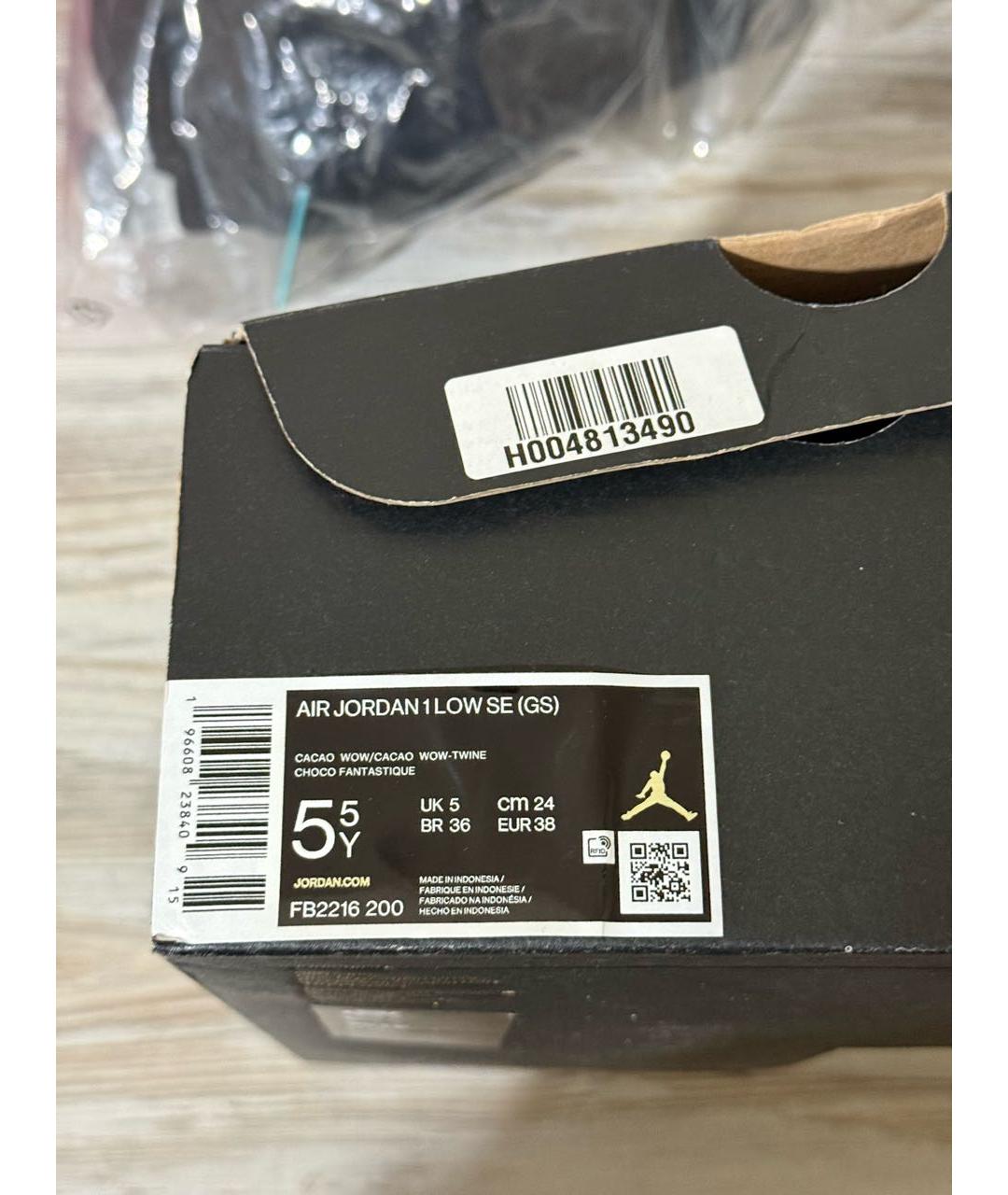 JORDAN Коричневые кроссовки, фото 6