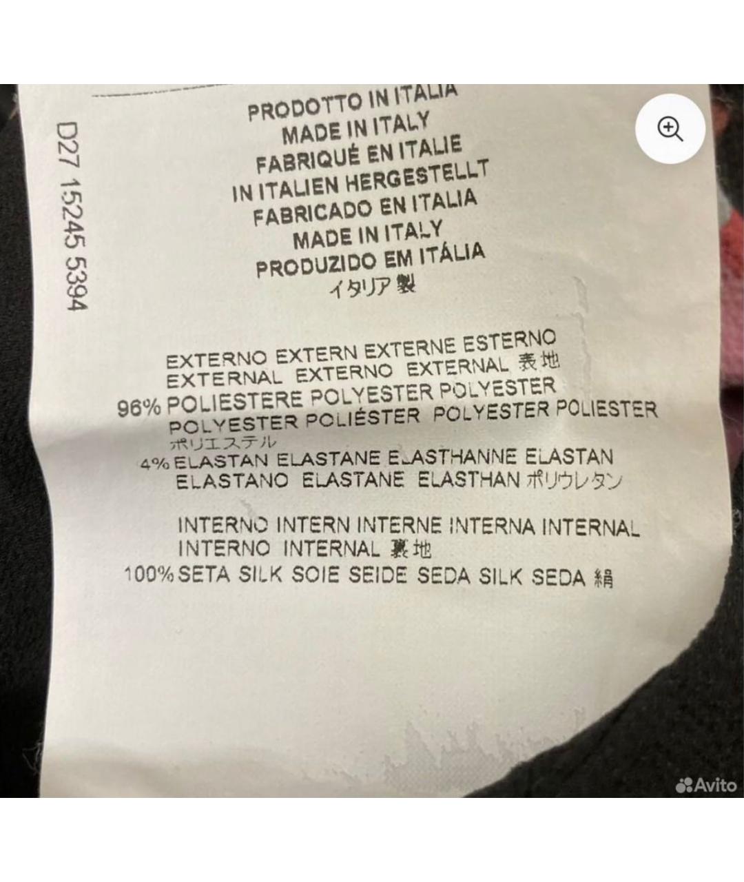 ETRO Мульти шелковое платье, фото 4