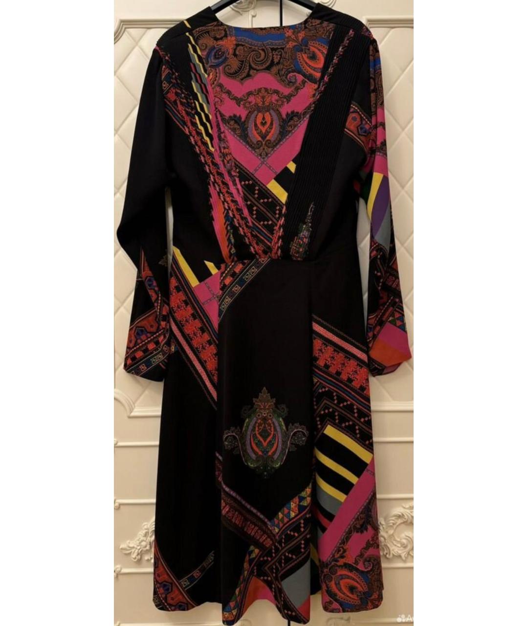 ETRO Мульти шелковое платье, фото 2