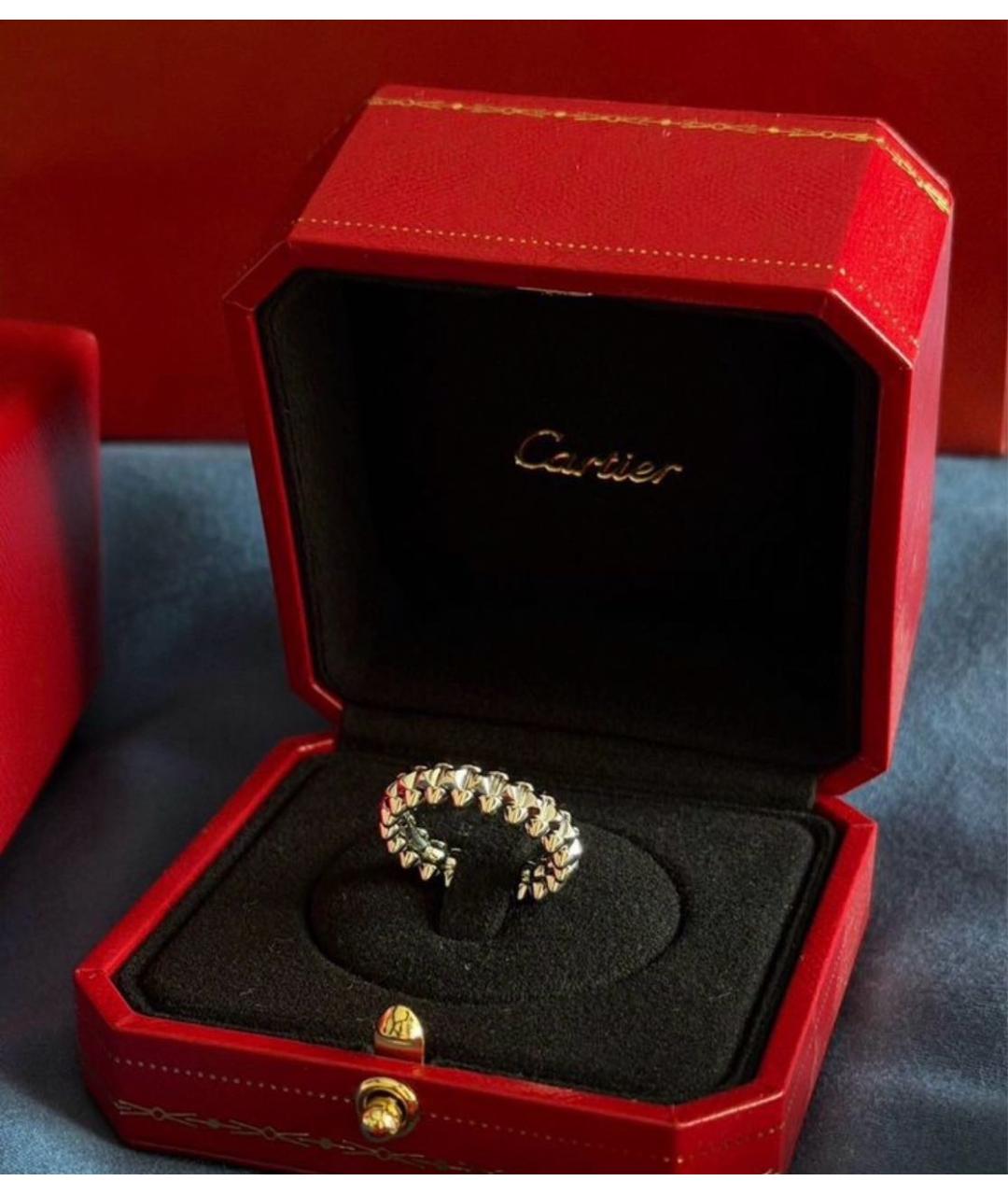CARTIER Серебряное кольцо из белого золота, фото 2