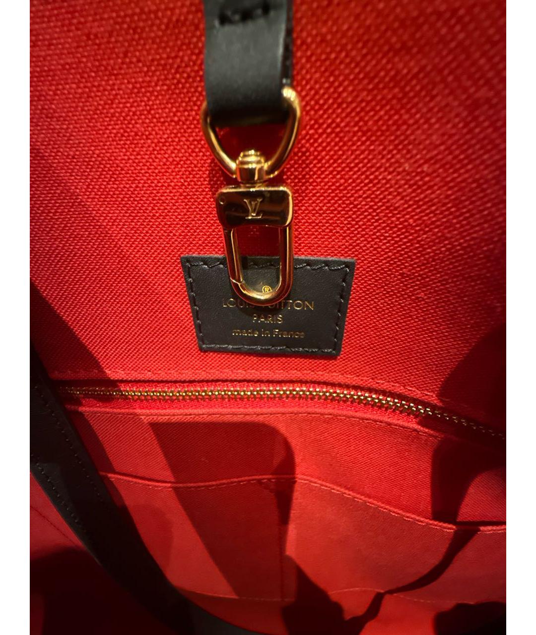 LOUIS VUITTON Коричневая сумка тоут, фото 5