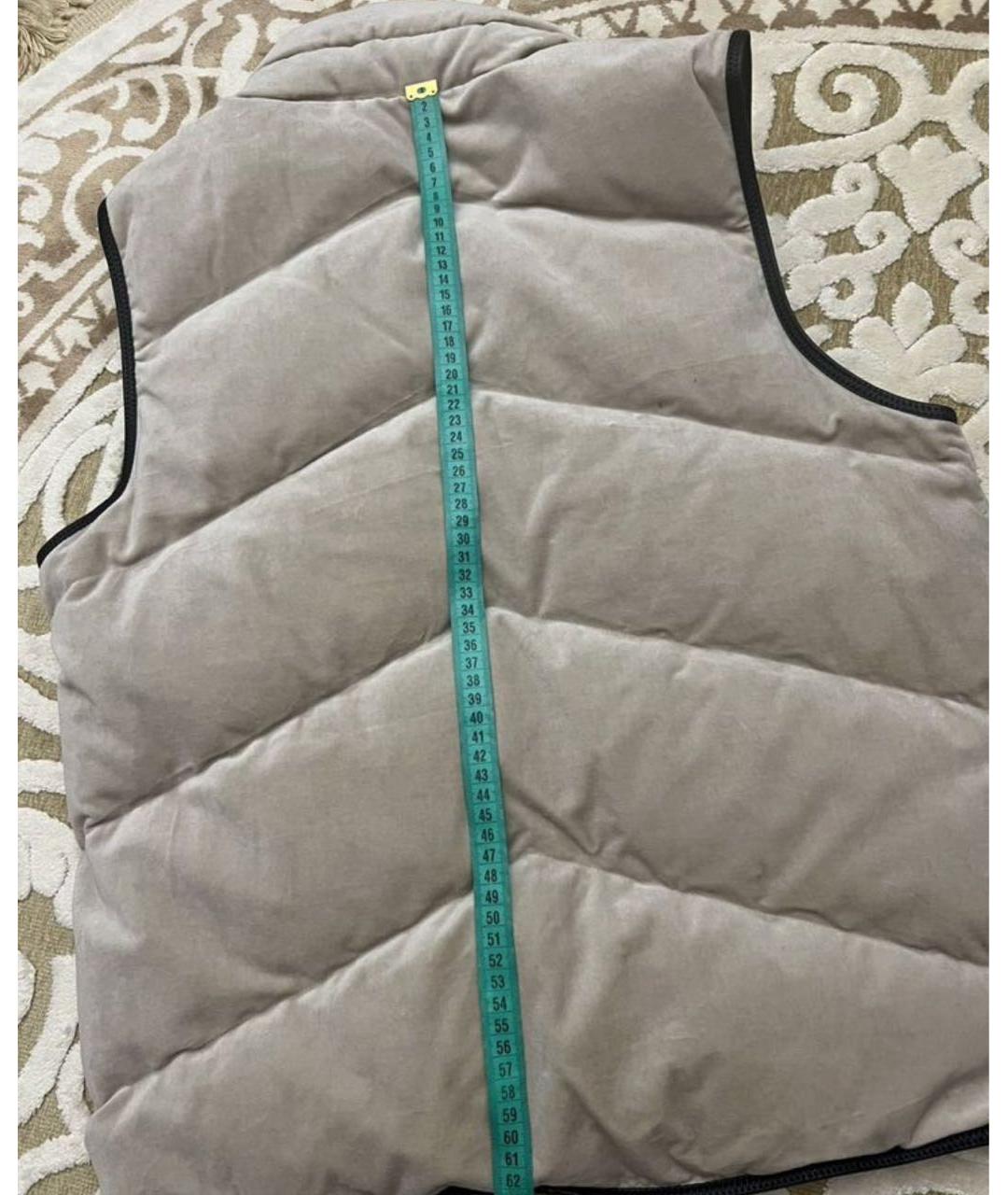 TOM FORD Бежевый бархатный жилет, фото 6