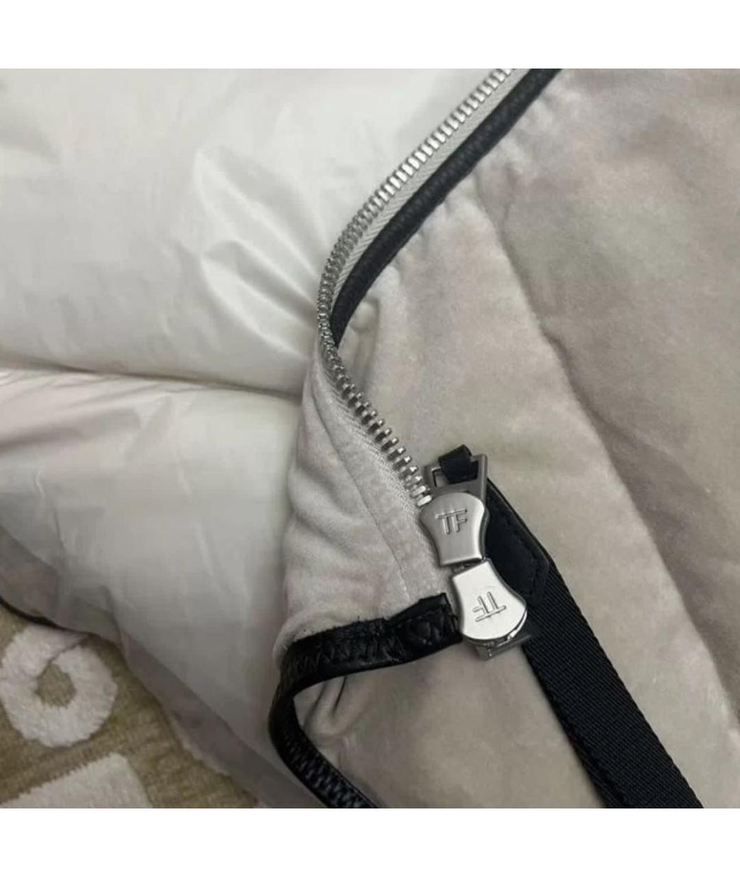 TOM FORD Бежевый бархатный жилет, фото 4