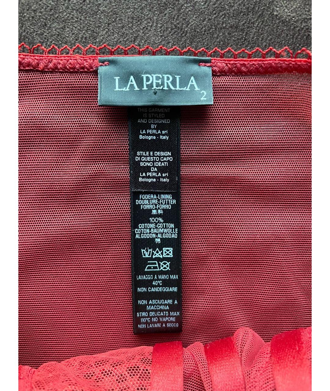 LA PERLA Красный корсеты, фото 7