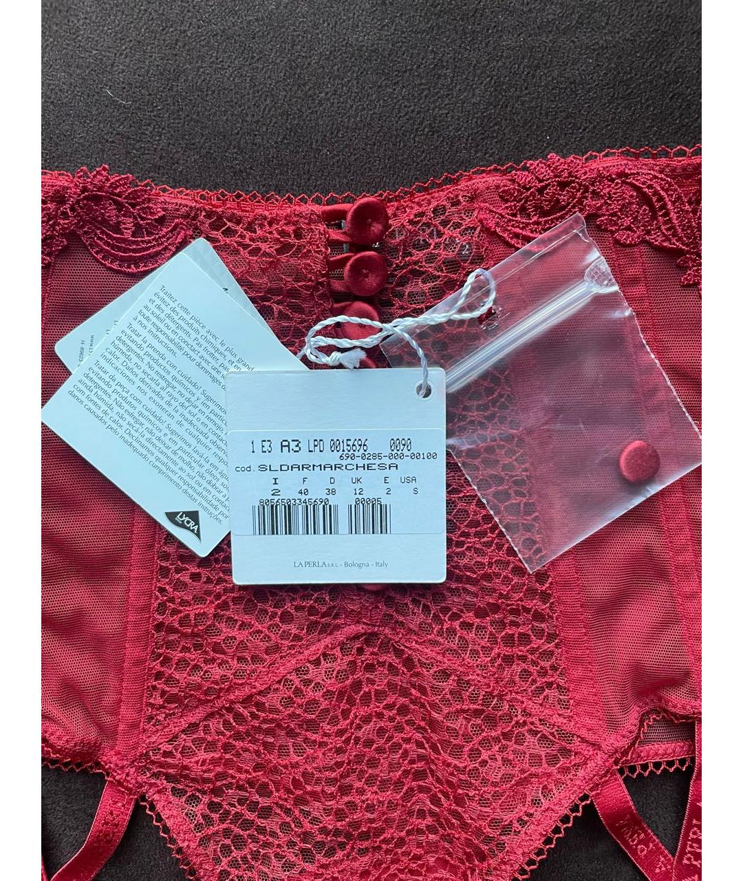 LA PERLA Красный корсеты, фото 6