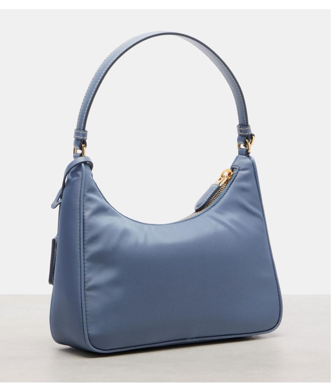 PRADA Синяя сумка через плечо, фото 3
