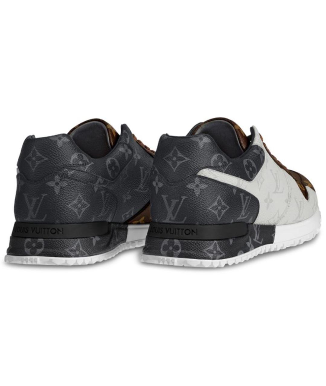 LOUIS VUITTON Коричневые низкие кроссовки / кеды, фото 4