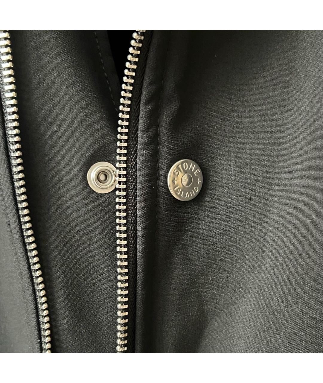 STONE ISLAND Черная куртка, фото 5