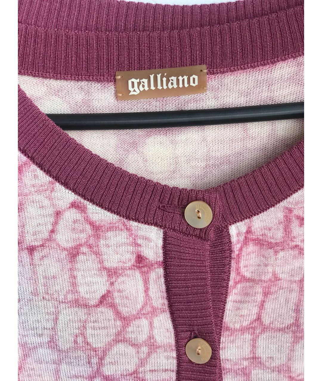 GIULIANO GALIANO Розовый кардиган, фото 4