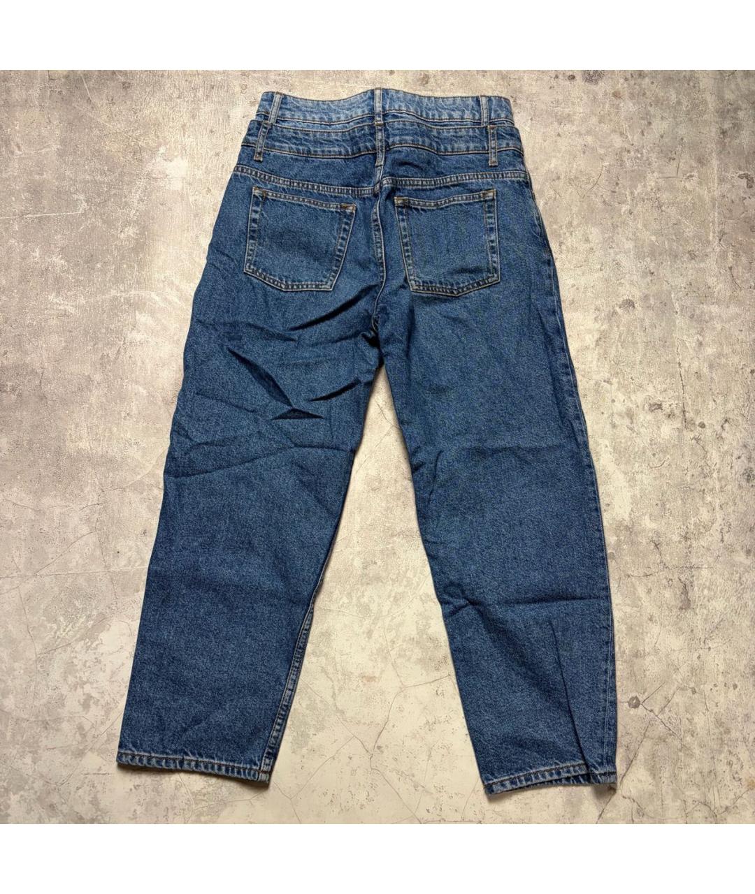 SANDRO Синие хлопковые джинсы слим, фото 2