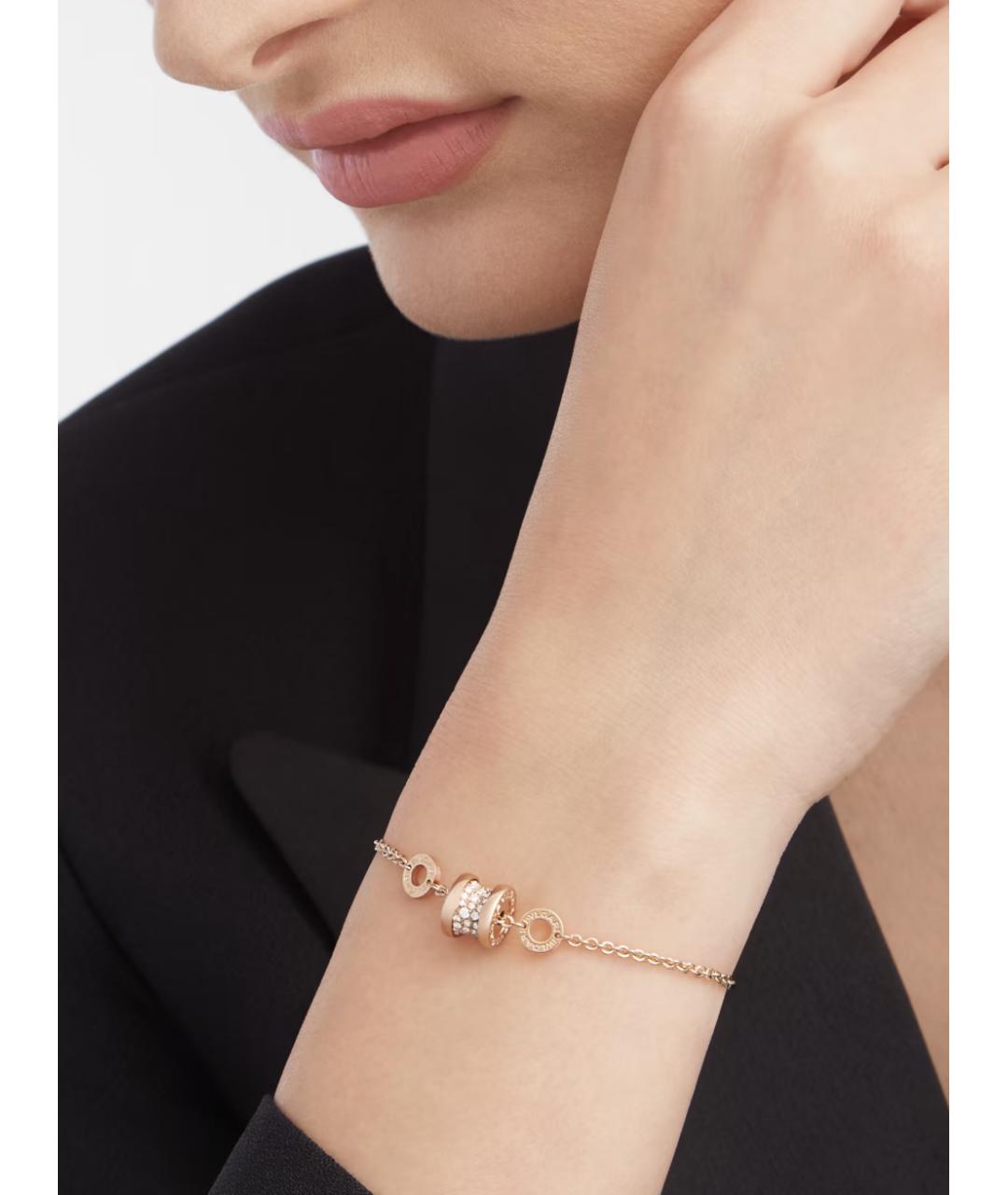 BVLGARI Золотой браслет из розового золота, фото 3