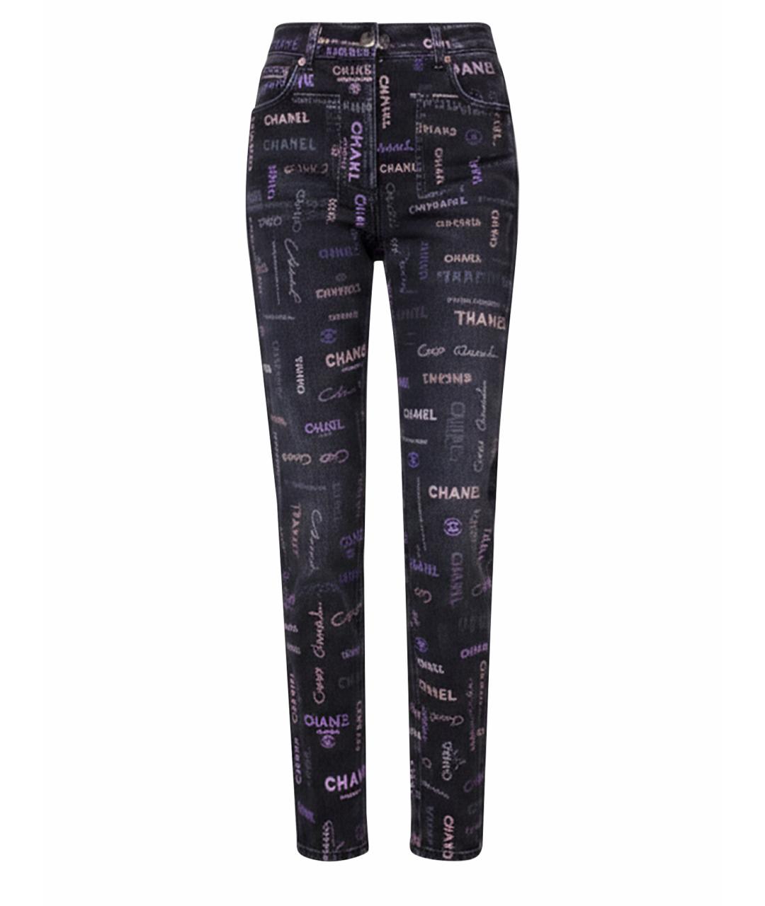 CHANEL Черные прямые джинсы, фото 1