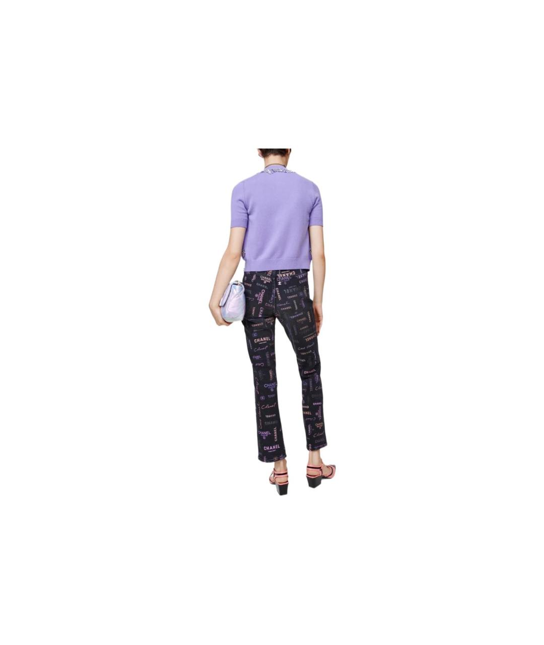 CHANEL Черные прямые джинсы, фото 2